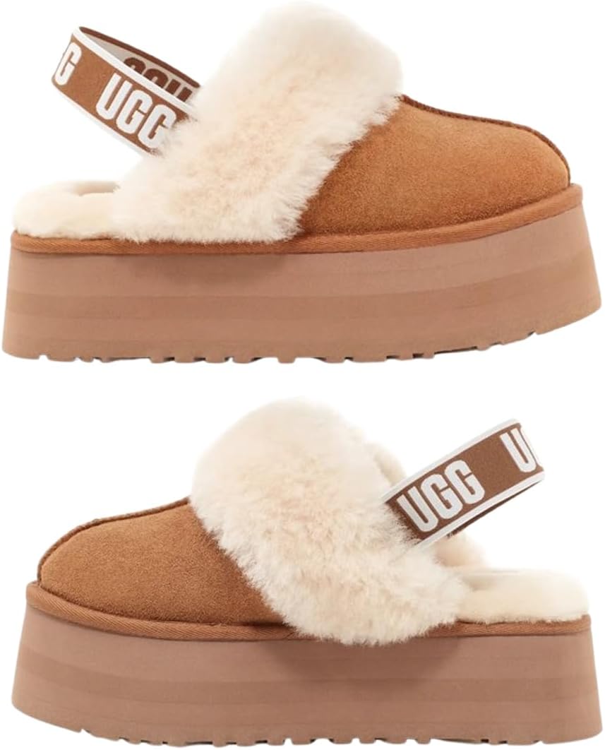 UGG　ファンケット　プラットフォームファーサンダル　DAWN PINK 楽天市場】UGG アグ ファンケット ファーサンダル キッズ